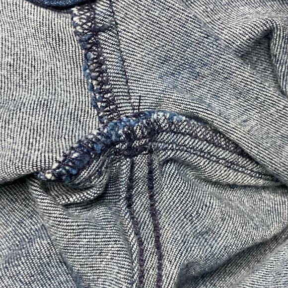 7FAMK 7 For All Mankind DOJO Jeans Womens 25 S Dark Wash Flared Wide Trouser Leg - Picture 10 of 16